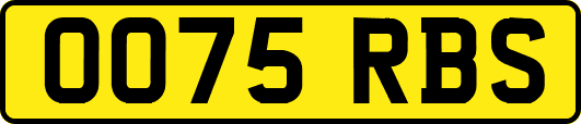 OO75RBS