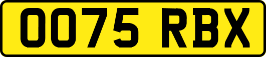 OO75RBX