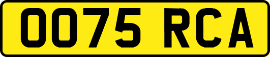 OO75RCA