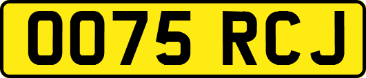 OO75RCJ