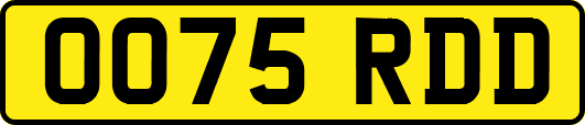 OO75RDD