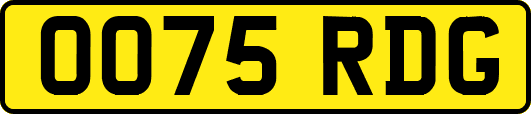 OO75RDG