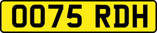 OO75RDH