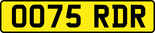 OO75RDR