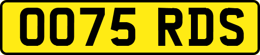 OO75RDS