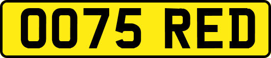 OO75RED