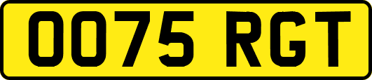 OO75RGT