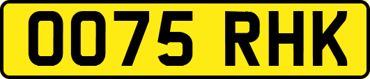 OO75RHK