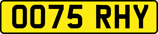 OO75RHY
