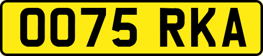 OO75RKA