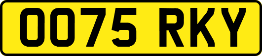 OO75RKY