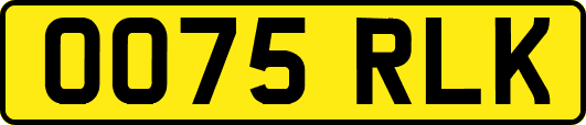 OO75RLK