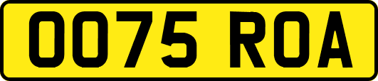 OO75ROA