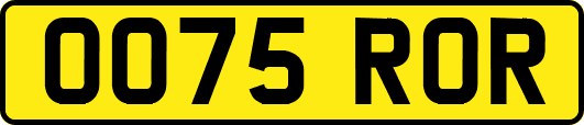 OO75ROR