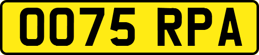 OO75RPA
