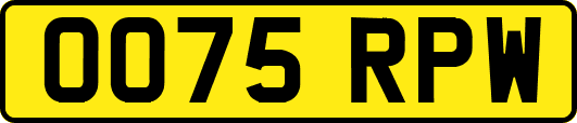 OO75RPW