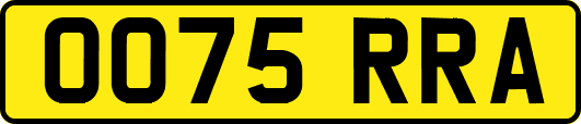 OO75RRA