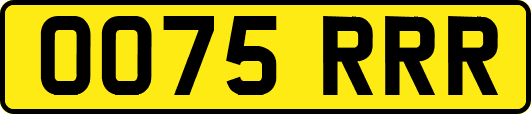 OO75RRR