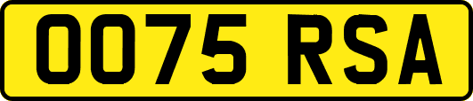 OO75RSA