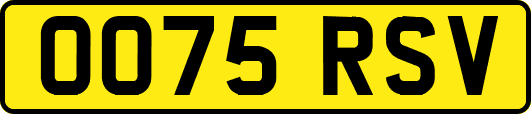 OO75RSV