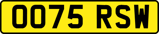 OO75RSW