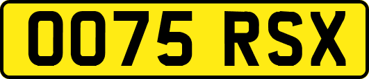 OO75RSX