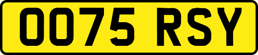 OO75RSY