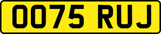 OO75RUJ