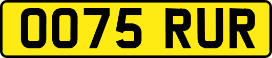 OO75RUR