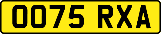 OO75RXA