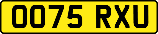 OO75RXU