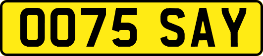 OO75SAY
