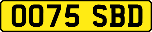 OO75SBD