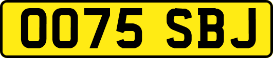 OO75SBJ