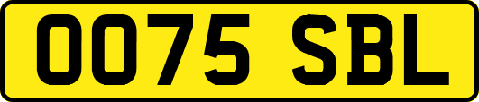 OO75SBL