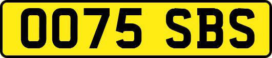 OO75SBS