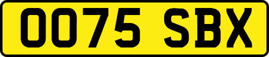 OO75SBX