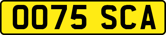OO75SCA