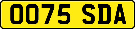 OO75SDA