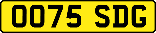 OO75SDG