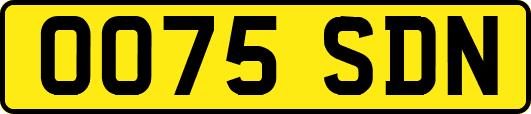 OO75SDN
