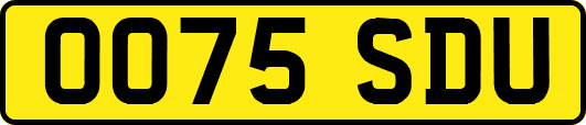 OO75SDU