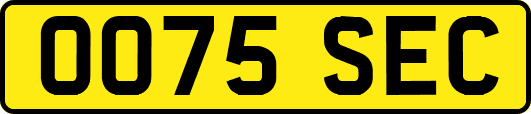 OO75SEC