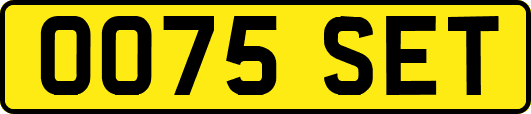 OO75SET