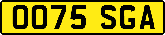 OO75SGA