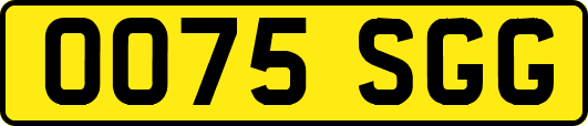 OO75SGG