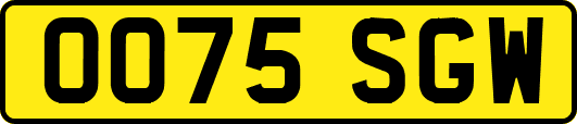 OO75SGW