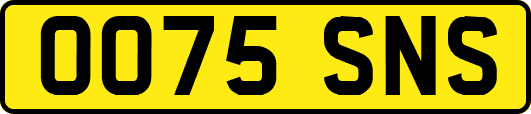 OO75SNS