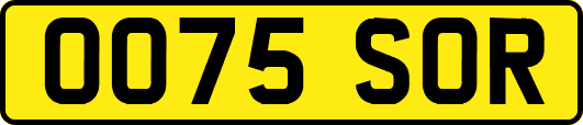 OO75SOR