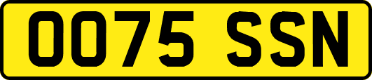 OO75SSN